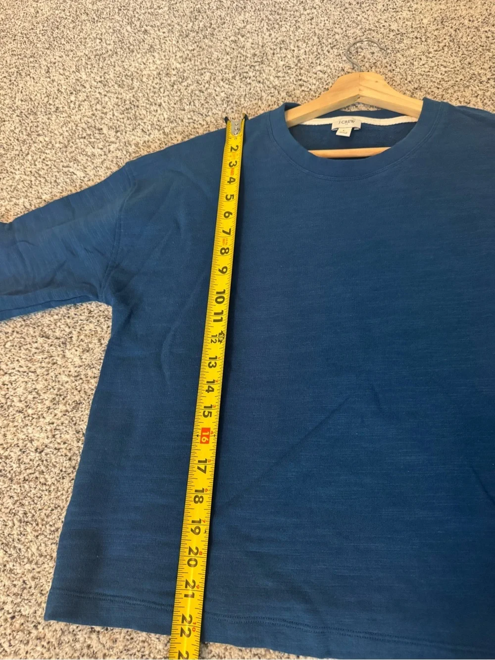 J. Crew Navy Blue Crew Sweatshirt
